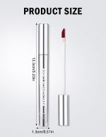 ايريناد قلم تحديد شفاه مات مقاوم للماء وقابل للتقشير ويدوم طويلا، ملمع شفاه مقاوم للانتقال مع ملقط، مكياج عالي الصبغة للنساء، احمر شفاه غير لاصق قابل للتقشير 02# - الصورة 6