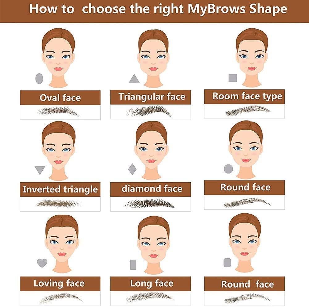 61gbhqSHQuL._AC_SL1001_.jpg ملصقات تاتو للحواجب، ملصقات مقاومة للماء لتقشير الحواجب 6D، ملصقات تاتو حواجب صناعية طبيعية تشبه الشعر وتدوم طويلا للنساء (20 زوج، اسود) - الصورة 5