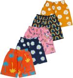 تي 2 اف شورت للبنات، قطن