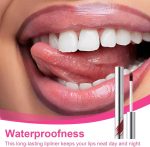 قلم تحديد شفاه قابل للتقشير، قلم تحديد شفاه قابل للتقشير ويدوم طويلا، قلم تحديد شفاه مقاوم للماء بلمسة نهائية غير لامعة، مقاوم للانتقال لجميع انواع البشرة - الصورة 6