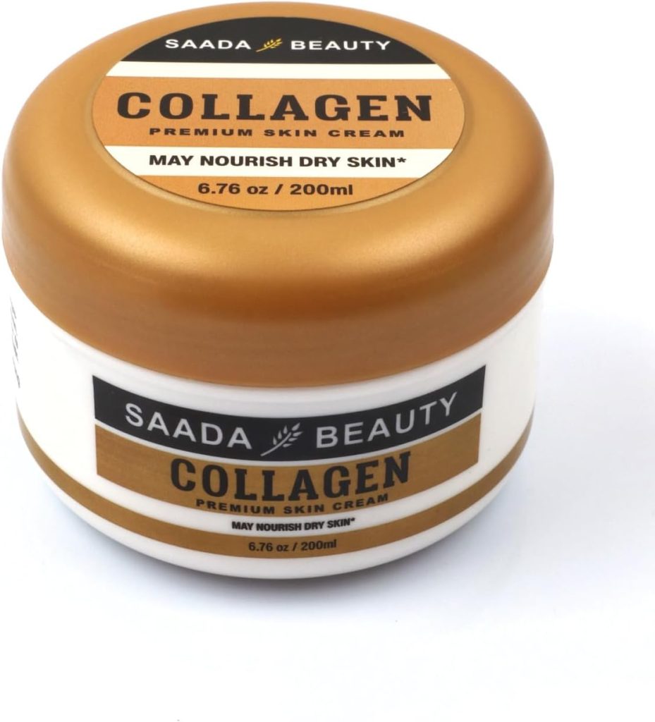 كريم الكولاجين للعناية بالوجه والجسم من سعادة بيوتي 200 مل