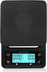 ⁦ام اي برو مجموعة ماكينة تحضير القهوة في 60 من 9 قطع بالتنقيط - مطحنة قهوة وخادم وكوب جرعات حبوب بخاخ وغلاية 600 مل وفلتر ومقياس وقمع تنقيط زجاجي⁩ - الصورة ⁦2⁩