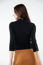 ⁦بلوزة للنساء من نيشي، مقاس L⁩ - الصورة ⁦5⁩