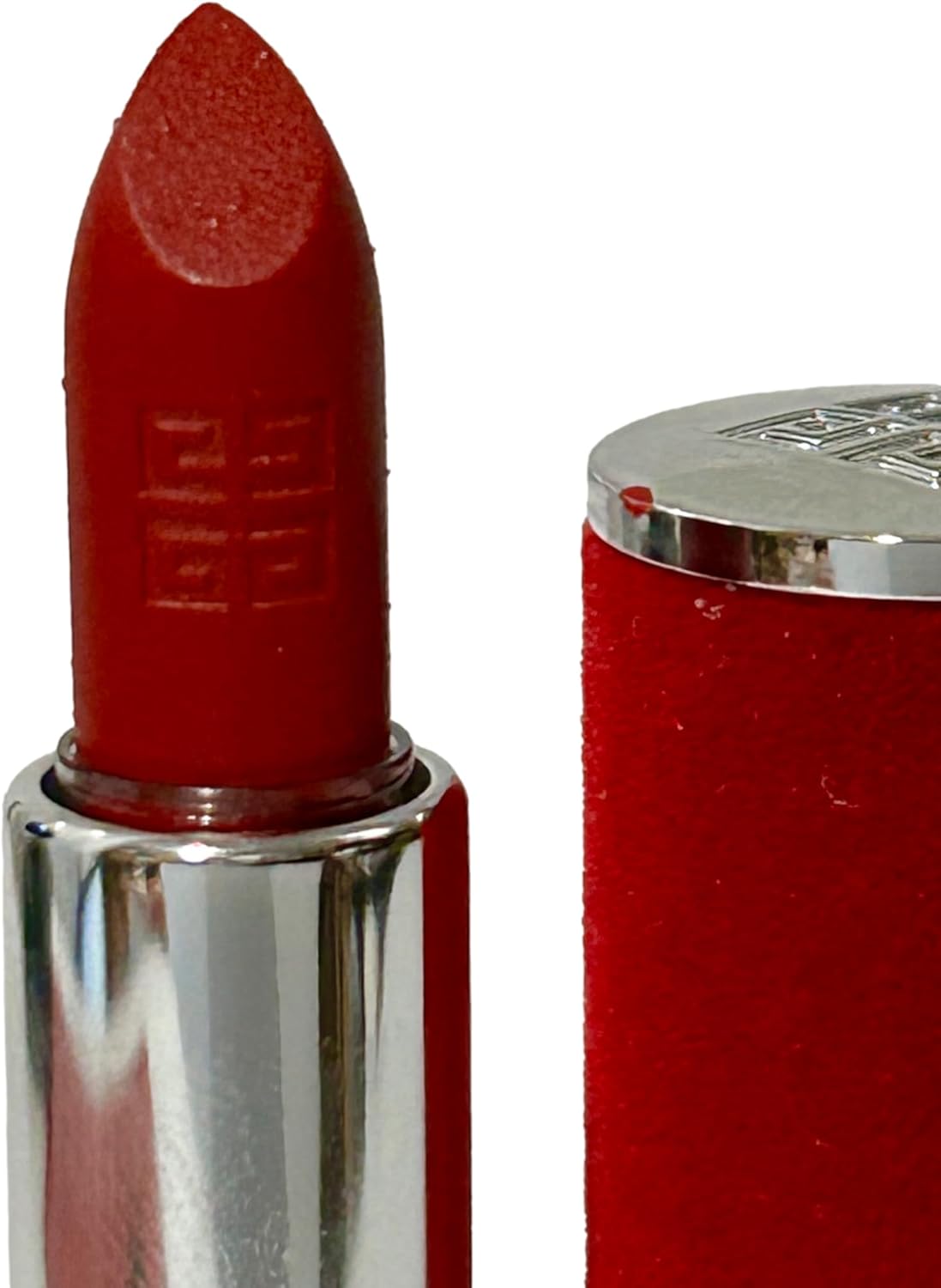 61s73kdqXcL._AC_SL1500_.jpg حمر شفاه لو روج ديب فيلفيت من جيفنشي، درجة رقم 37 (لون أحمر)، بحجم صغير عينة مناسب للسفر والتنقلات 1.5 جم - الصورة 3