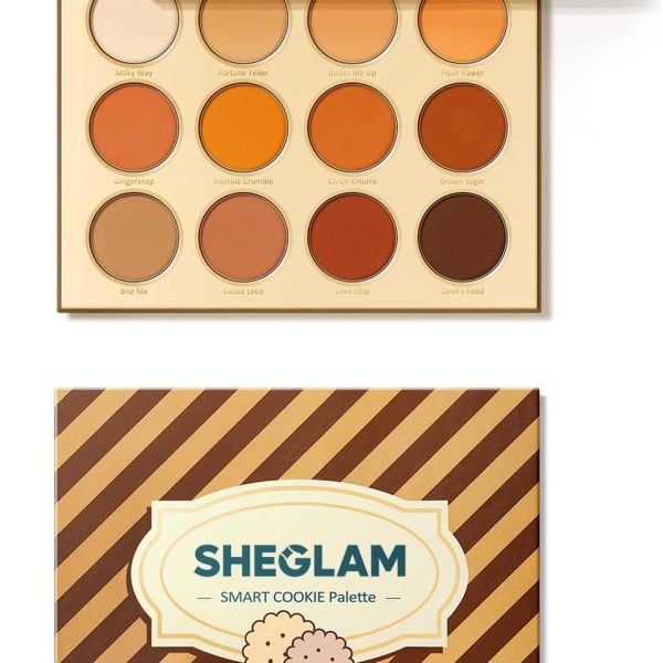 شيجلام باليت ظلال عيون من سمارت كوكي مكونة من 12 لون