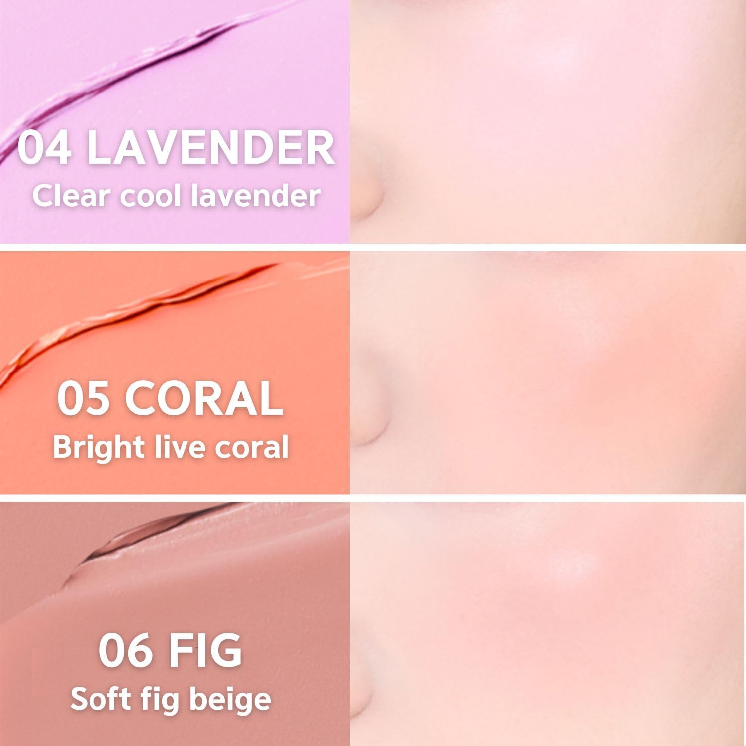 61soDW2GPhL._AC_SL1500_.jpg بي بي اي اي بلشر كريمي داوني للخدود من ريدي تو وير، 8 الوان - بلشر كريمي قابل للمزج والبناء بملمس ندي ولمسة نهائية غير لامعة، مكياج وجه طبيعي خفيف الوزن يدوم طويلا (09 داوني تارو، 3.5 غرام) - الصورة 4