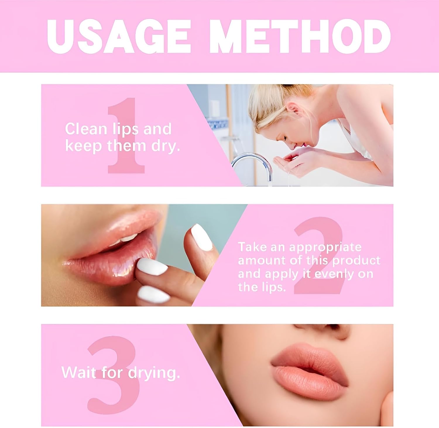 61tKvDR17UL._AC_SL1500_.jpg ملمع شفاه، ملمع شفاه، مرطب شفاه شفاف، زيت جوهر للشفاه ليلا ونهارا لملء الشفاه، مرطب ومغذي ومهدئ، غير لزج، يقلل من خطوط الشفاه ويعزز مرونة الشفاه، 5 مل - الصورة 7