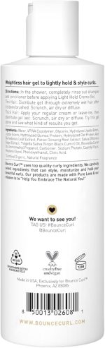 غسول الجِل لايت كريم هير (بسعة 8 اونصات) من باونس كورل - الصورة 5