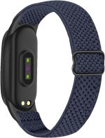 ⁦أساور ساعة قابلة للتعديل من النايلون المرن، سوار معصم رياضي بديل للرجال والنساء متوافق مع ساعة شاومي مي باند 7/6/5 من ريلتينج، عبوة من قطعتين⁩ - الصورة ⁦3⁩