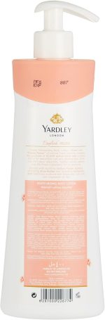 ⁦لوشن للجسم من ياردلي مهدئ للبشرة العادية إلى الجافة، برائحة المسك الإنجليزي، 400 مل⁩ - الصورة ⁦2⁩