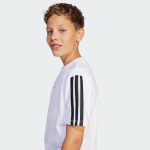 ⁦adidas Unisex Kids Essentials Tee Kids T-Shirt⁩ - الصورة ⁦2⁩