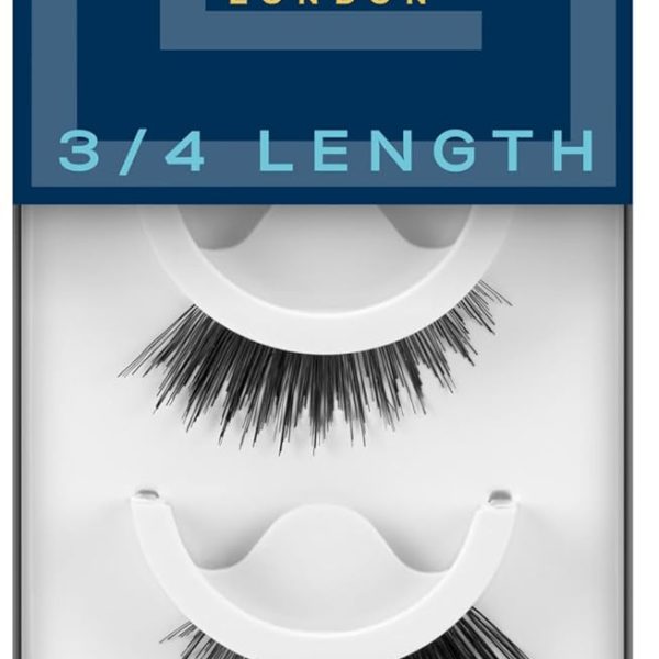 اي لور رموش صناعية مسبقة اللصق، رموش بطول 3/4، رقم 005، زوج واحد