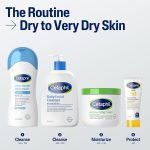 ⁦كريم للجسم كامل من سيتافيل مرطب للبشرة الجافة والحساسة، 450 جرام × 2⁩ - الصورة ⁦6⁩