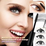 ⁦زجاجة ماسكارا فارغة سعة 10 مل من خازنة مع عصا للرموش 3 اقماع و3 ماصات نقل لزيت نمو الرموش قطع أسود⁩ - الصورة ⁦4⁩