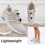 ⁦Mens Womens Road Running Shoes Gym Tennis Athletic Mesh Sneaker Casual Fashion Workout Sports Shoes⁩ - الصورة ⁦6⁩