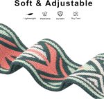 ⁦سوار نايلون مرن لساعة هواوي GT4 و5 مقاس 41 ملم، سوار حلقي فردي قابل للتعديل مقاس 18 ملم لساعة هواوي GT4 و5 مقاس 41 ملم وهواوي GT 5 برو مقاس 42 ملم⁩ - الصورة ⁦3⁩