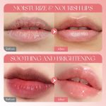 ⁦مجموعة ملمع شفاه من 3 الوان، ملمع شفاه بنكهة الفاكهة يدوم طويلا، ملمع شفاه مرطب للمراهقين والاطفال، ملمع شفاه شفاف عالي اللمعان للنساء والفتيات⁩ - الصورة ⁦5⁩