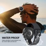 ⁦سوار ساعة من السيليكون الناعم متوافق مع ساعة سامسونج جالكسي ووتش 8 (40/44 ملم) و8 كلاسيك والترا 2 (2025)، سوار رياضي بدون فجوة للرجال من تي تيرسيلي، مجموعة من 3 قطع⁩ - الصورة ⁦6⁩