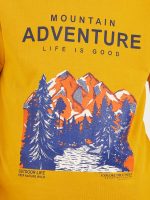 ⁦Styli Boys Graphic Print Round Neck T-Shirt⁩ - الصورة ⁦5⁩