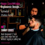 ⁦مقص شعر احترافي من تايكون انسترومنتس - مقص شعر احترافي جذاب 15 سم بشفرة حلاقة - مقص شعر ممتاز للنساء والرجال⁩ - الصورة ⁦6⁩