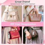 100 قطعة حامل مرطب الشفاه سلسلة المفاتيح النيوبرين حامل أحمر الشفاه السائبة التسامي سلسلة المفاتيح الفارغة المحمولة واقية ملمع الشفاه حقيبة للنساء حلقة المفاتيح حقيبة الظهر السفر - الصورة 7