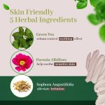 ⁦صبغة شعر نباتية، خالية من مادة البولي بروبيلين دايمين وخالية من الامونيا، توفر حماية من الشمس وعديمة الرائحة، لا مزيد من التهيج لعينيك أو فروة رأسك، أسود طبيعي، 3 قطع⁩ - الصورة ⁦7⁩