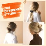 ⁦مشابك شعر مخلبية متوسطة الحجم للنساء والفتيات من ديبوكا، مشابك شعر غير لامعة 2 انش مستطيلة و1.6 انش باسنان مزدوجة الصف للشعر الرقيق والمتوسط الخفيف، مشابك فك غير قابلة للانزلاق (بيج، كاكي، بني، اسود)⁩ - الصورة ⁦6⁩