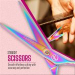 ⁦مقص شعر احترافي من تايكون انسترومنتس - مقص شعر احترافي جذاب 15 سم بشفرة حلاقة - مقص شعر ممتاز للنساء والرجال⁩ - الصورة ⁦3⁩