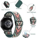 ⁦سوار نايلون مرن لساعة هواوي GT4 و5 مقاس 41 ملم، سوار حلقي فردي قابل للتعديل مقاس 18 ملم لساعة هواوي GT4 و5 مقاس 41 ملم وهواوي GT 5 برو مقاس 42 ملم⁩ - الصورة ⁦2⁩