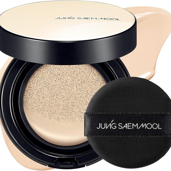 وسادة اسنشيال سكين نودر من جونغسيمول (فاتح عادل) | لا تتضمن العبوة | لمسة نهائية طبيعية | تغطية قابلة للبناء | علامة تجارية لفناني المكياج | كريم اساس كريمي، من جانج سيم مول، كل الأنواع