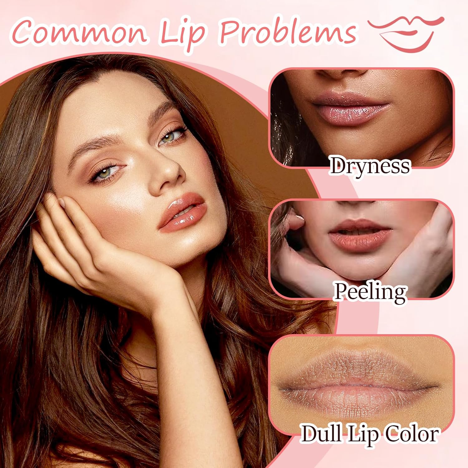 81Cm18Su2qL._AC_SL1500_.jpg 3 قطع من زيت ملمع الشفاه المرطب، ملمع شفاه شفاف مرطب، مرطب شفاه ملون غير لزج، ملمع شفاه مغذي يدوم طويلا - الصورة 4