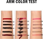 ايريناد قلم تحديد شفاه مات مقاوم للماء وقابل للتقشير ويدوم طويلا، ملمع شفاه مقاوم للانتقال مع ملقط، مكياج عالي الصبغة للنساء، احمر شفاه غير لاصق قابل للتقشير 02# - الصورة 5