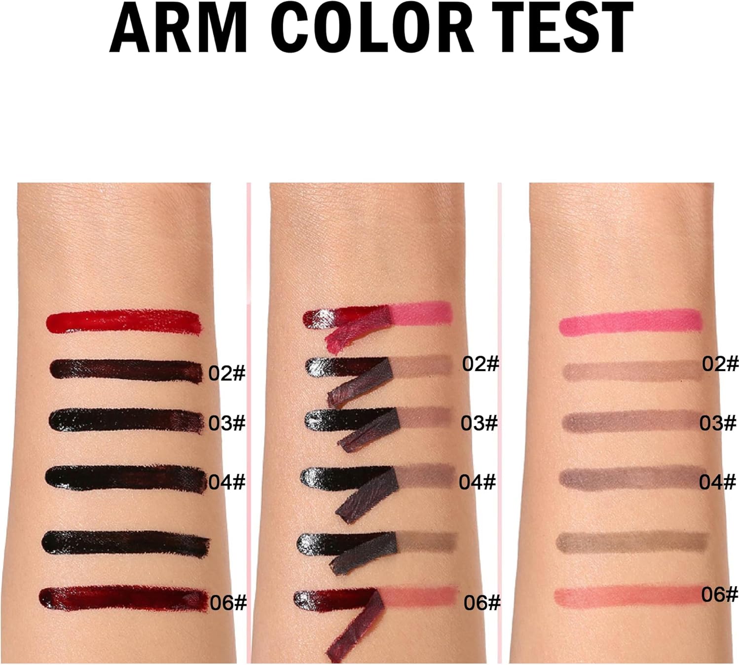 81bmh4fB5QL._AC_SL1500_.jpg ايريناد قلم تحديد شفاه مات مقاوم للماء وقابل للتقشير ويدوم طويلا، ملمع شفاه مقاوم للانتقال مع ملقط، مكياج عالي الصبغة للنساء، احمر شفاه غير لاصق قابل للتقشير 02# - الصورة 5