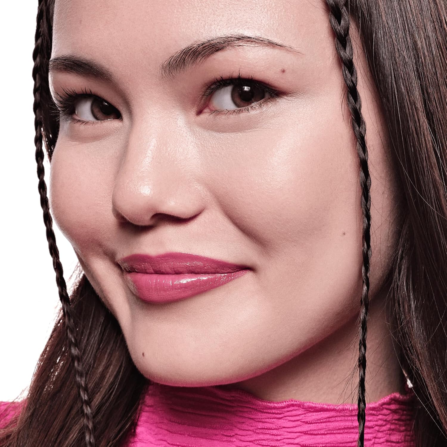 81hsjy37X9L._AC_SL1500_.jpg ايسنس احمر شفاه لامع لامع لامع من ساتن جلو، رقم 04، بنفسجي، شديد اللون، نباتي، خالٍ من البارابين، خالي من جزيئات البلاستيك الدقيقة، خالي من الجسيمات النانوية، عبوة من قطعة واحدة (0.13 اونصة) - الصورة 5