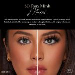 ليلي لاشز رموش ميامي ثلاثية الابعاد من المنك الصناعي، مظهر درامي، رموش صناعية قابلة لاعادة الاستخدام، شرائط رموش صناعية مع الياف فاخرة تشبه الحرير، لا تتضمن صمغ للرموش - الصورة 2