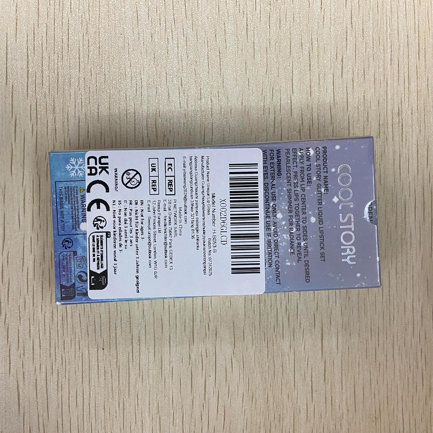 91QU43iosbL._AC_SL1500_.jpg مجموعة مكياج مكونة من 3 قطع، ملمع شفاه سائل ناعم ولامع مع الوان متنوعة غنية للفتيات والنساء (لون بي) - الصورة 7