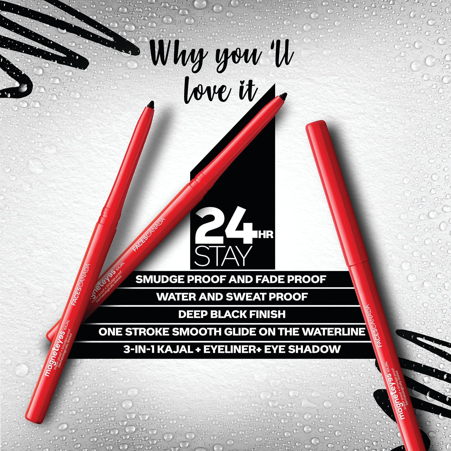 91UMgq15tcL._AC_SL1500_.jpg وجوه ماجنت آيز كاجال ، 0 35 جرام، غير لامع، أسود - الصورة 4