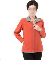 الفانيلا سترة الخريف البلوز المرأة هوديس عارضة الصوف الشتاء سترة مقنعين فضفاض الرمز البريدي معطف الإناث هوديس ملابس رياضية أبلى (اللون: برتقالي، الحجم: XL)